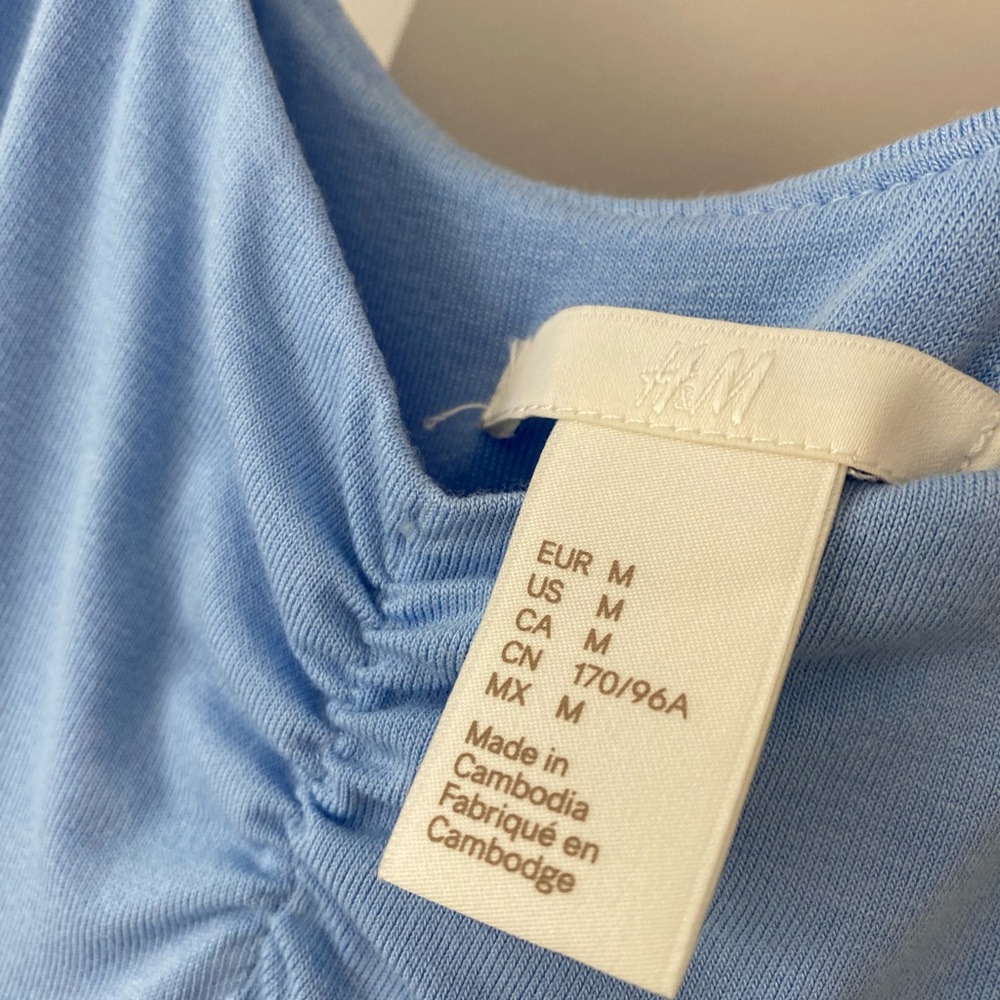 H&M Blue Summer Dress - Picture 5 of 5